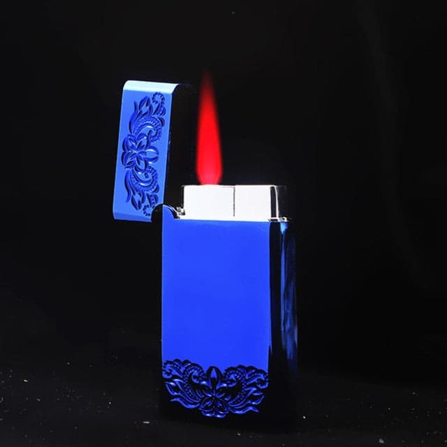 briquet tempête bleu essentiel