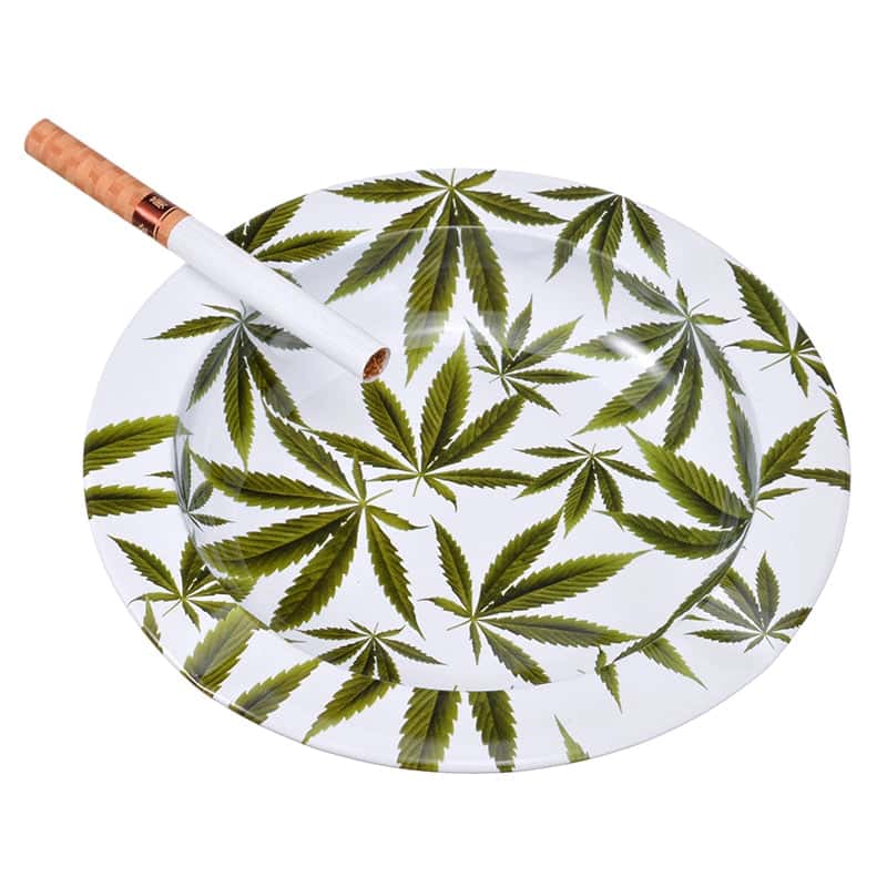 Cinzeiro Metal - Weed