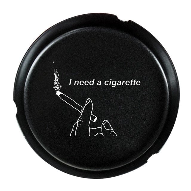Cinzeiro De Metal - Diablo: Preciso De Um Cigarro