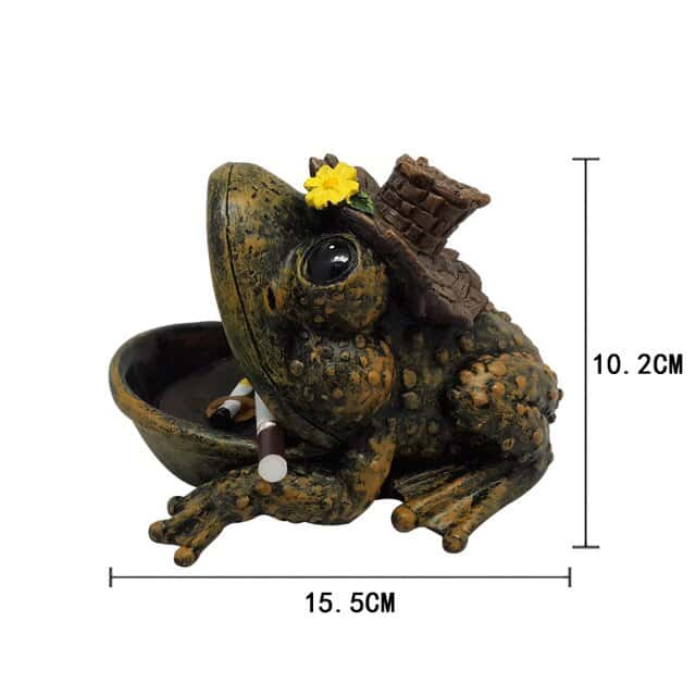 Cinzeiro Resina - Sapo