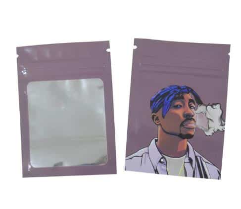 Saco Com Fecho - Vintage 2Pac