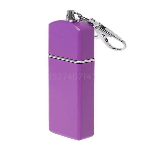 Cinzeiro De Bolso Metal "Mister Purple"